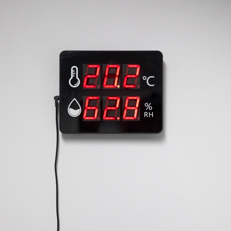 Wall Mounted Thermometer & Hygrometer