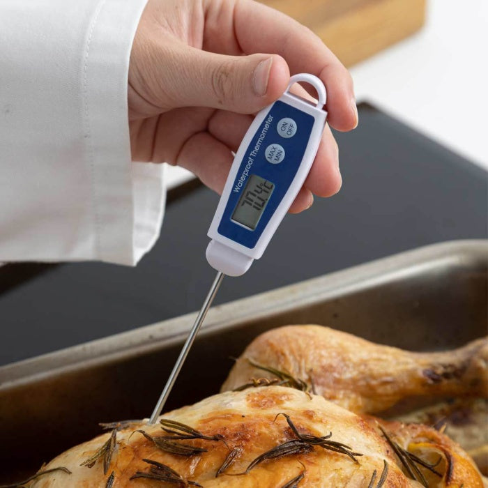 Waterproof Thermometer with Max/Min and °C/°F Functions