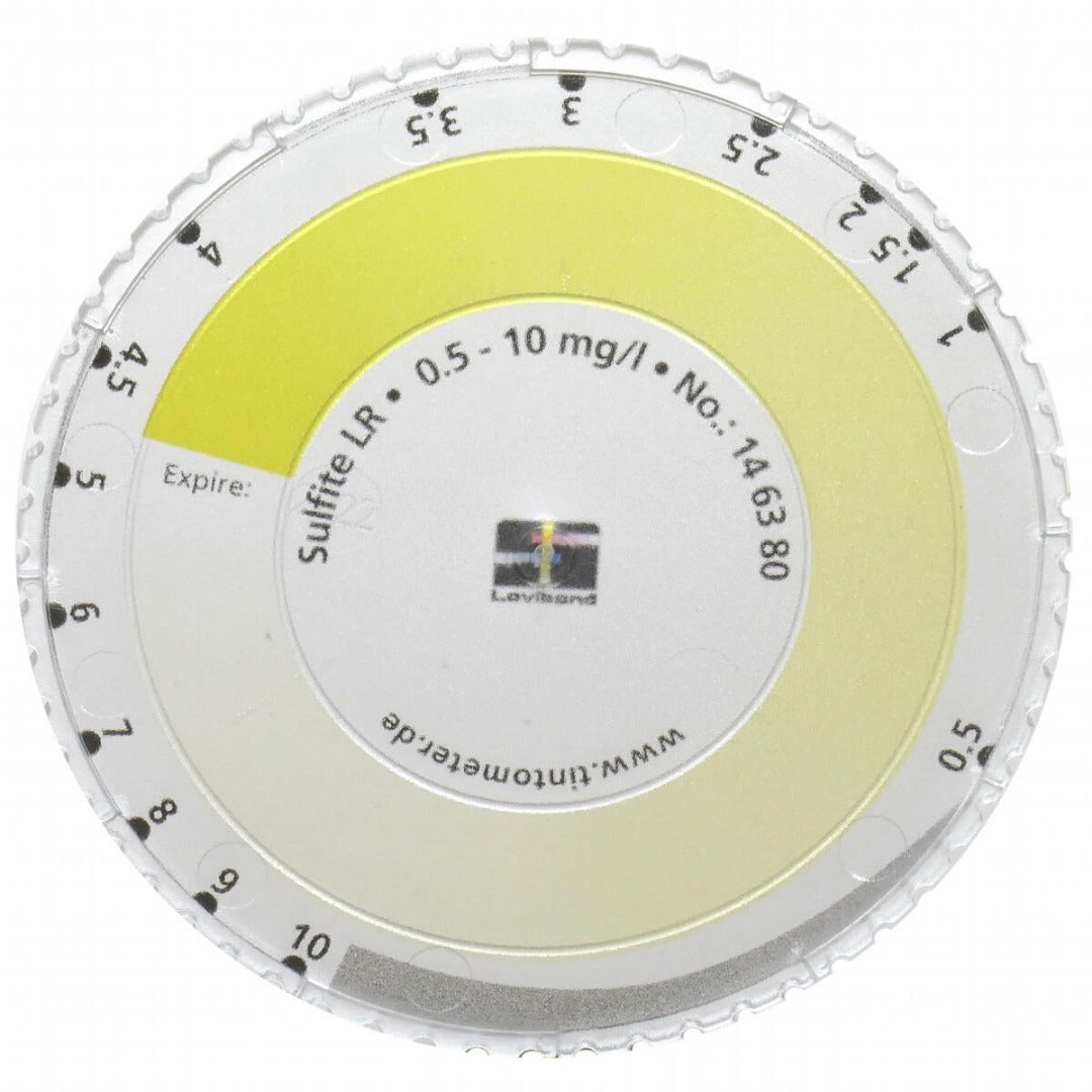 Lovibond Checkit Disc Sulfite LR 0.5 - 10 mg/L SO3
