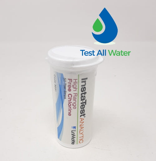 LaMotte Insta-Test Free Chlorine High Range Test Strips