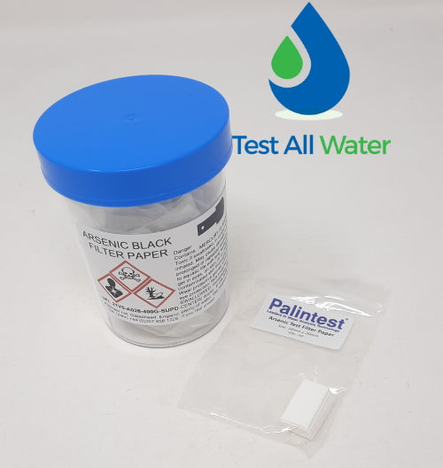 Palintest Arsenic Filter Paper (Labelled Black)