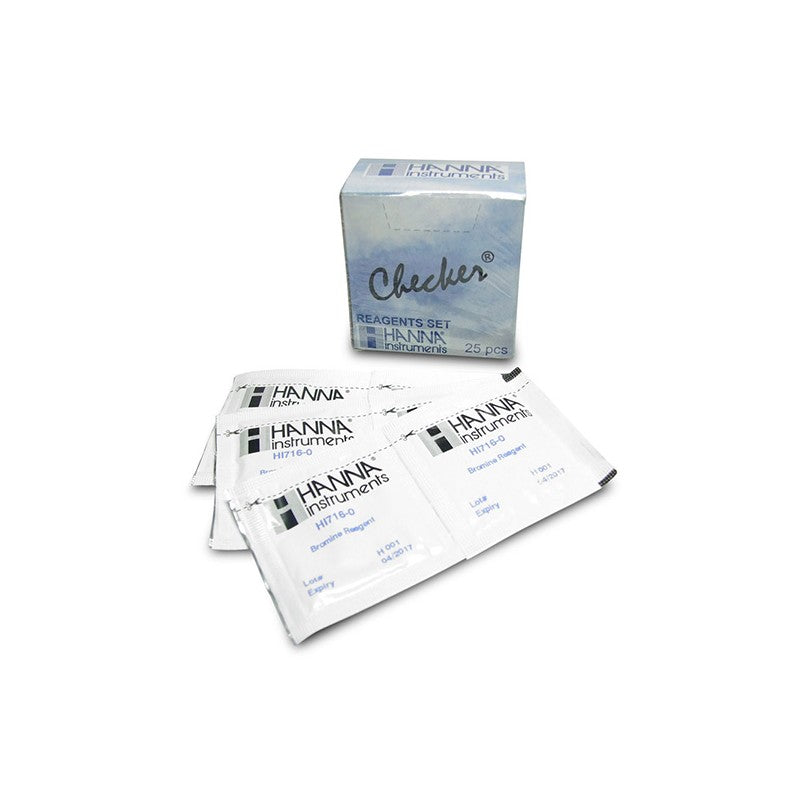 Hanna Instruments HI-716-25 Reagents for HI-716 Bromine Checker