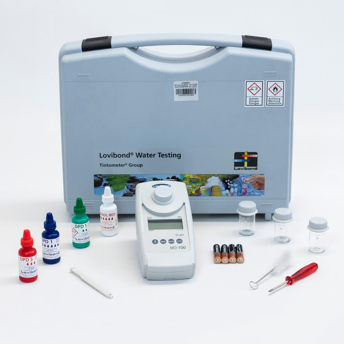 Lovibond MD100L Photometer Chlorine / pH Liquid OTZ