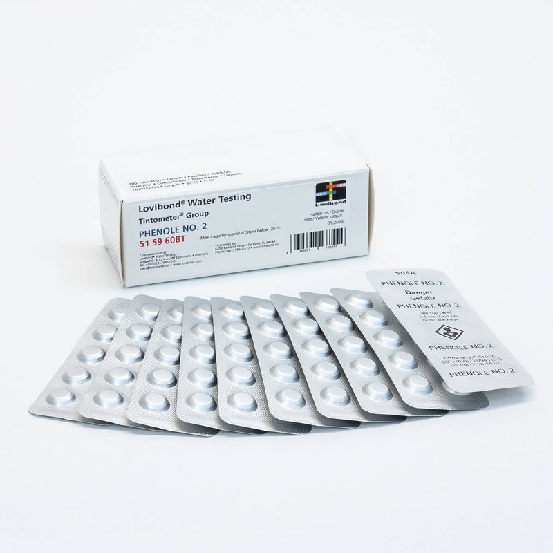 Lovibond Phenol Tablets No.2 100 Tablets