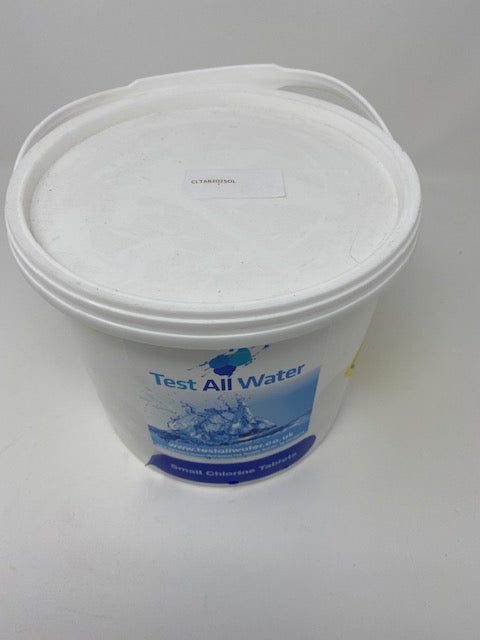 Test All Water Trichlor Stabilized Small Chlorine Tablets (20g)