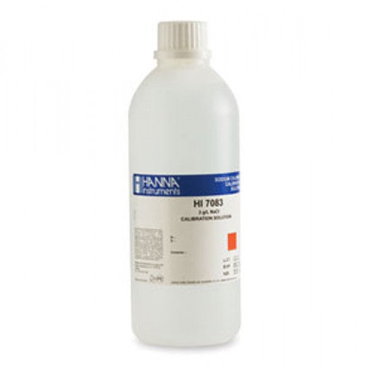 Hanna Instruments-7083L Standard Solution at 3.0 g/L Sodium Chloride NaCl