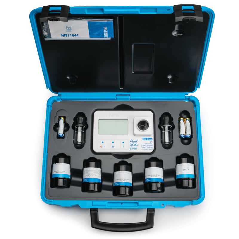 Hanna Instruments Multi-parameter photometer kit- Alkalinity, Chlorine, CYA & pH