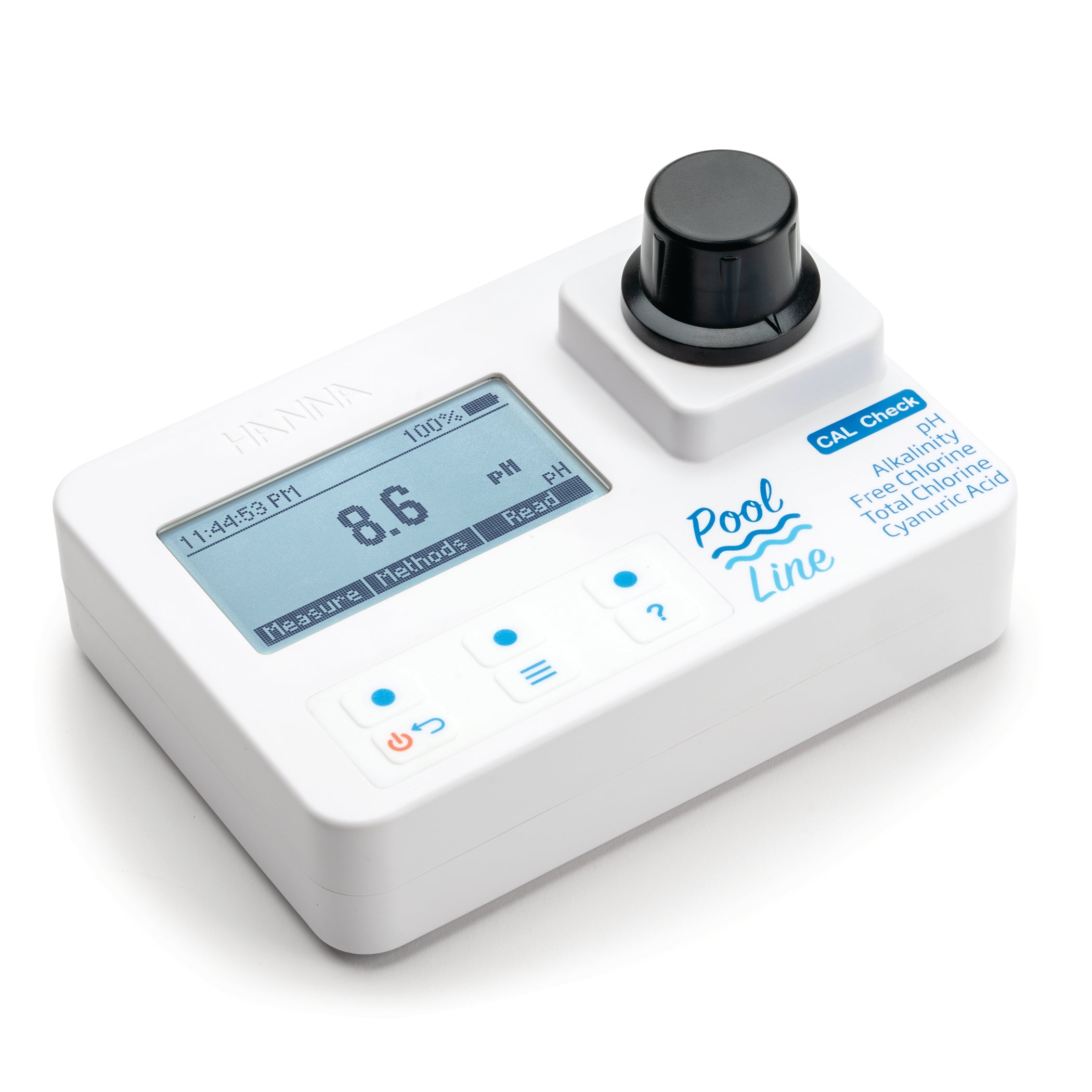 Hanna Instruments Multi-parameter photometer kit- Alkalinity, Chlorine, CYA & pH