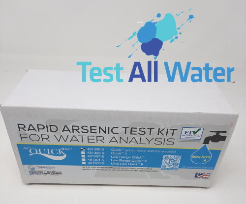 Arsenic Quick Mini for Water, Soil, and Wood testing.