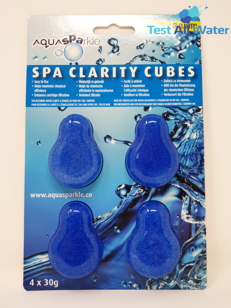 Aqua Sparkle Spa Clarity Cubes 4 x 30g