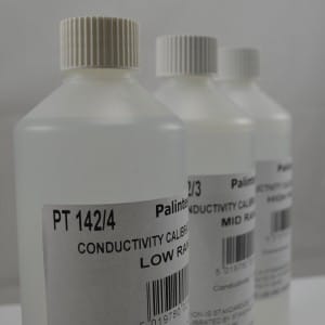 Palintest Calibration Conductivity Solution, Low Range, 74µS/cm, 500mL