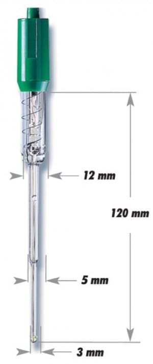 Hanna Instruments-1083B pH Electrode for Small Sample Sizes
