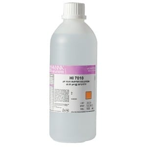 Hanna Instruments-7010L pH 10.01 Buffer Solution, 500 mL bottle