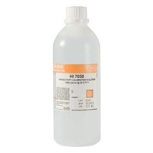 Hanna Instruments-7030L/C Conductivity Solution 12880uS - 500ml - with Certificate