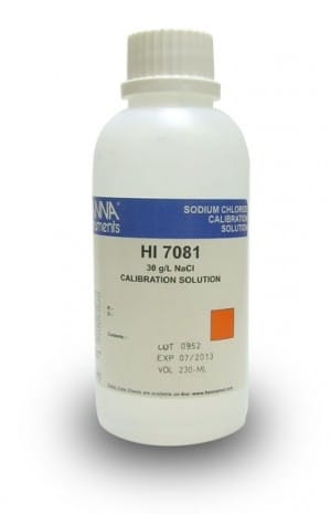 Hanna Instruments-7081M Standard Solution at 30 g/L NaCl, 230ml