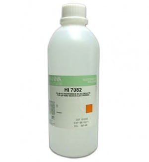 Hanna Instruments-7082L Electrolyte Solution for Double Junction Electrodes, 3.5M KCL 500mL