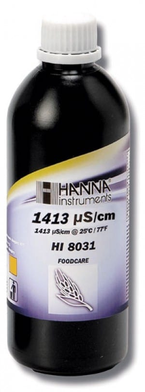 Hanna Instruments-8031L Foodcare Conductivity Solution -1 413µS/cm, 500ml