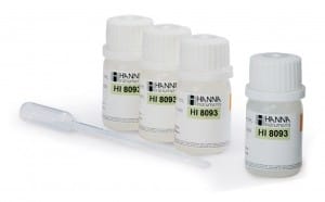 HI-8093 Electrolyte Solution, 1M KCl + AgCl 4 x 30 mL FDA bottles