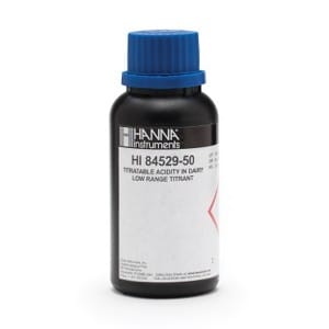 Hanna Instruments-84529-50 Titrant solution for low range Acidity 20, 120ml