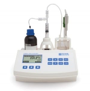 Hanna Instruments-84531-02 Total Alkalinity mini titrator for water analysis