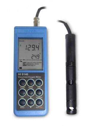 Hanna Instruments-9146 Handheld Dissolved Oxygen Meter