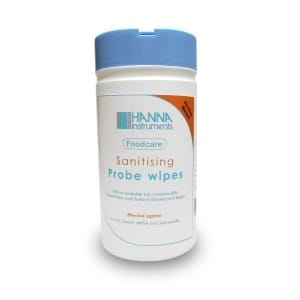 Hanna Instruments-92200 Blue Food Probe Wipes
