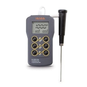 Hanna Instruments-93510N Portable Thermistor Thermometer with Probe