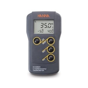 Hanna Instruments-93531 Waterproof K-Type Thermocouple Thermometer