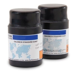 Hanna Instruments-96739-11 CalCheck standards for Fluoride HR, 0.0 and 10.0 ppm