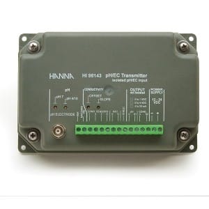 Hanna Instruments-98143-04 pH and EC Transmitter with Isolated Output