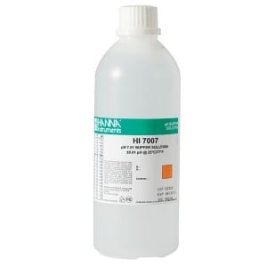 Hanna Instruments-7007L pH 7.01 Buffer Solution, 500 mL bottle