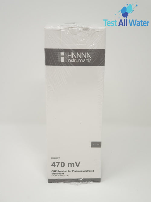 Hanna Instruments ORP test solution, 470mV, 500 mL bottle