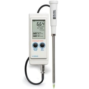 Hanna Instruments-99165 Portable pH/Temperature Meter for Cheese Analysis