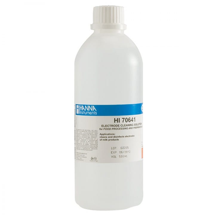 Hanna Instruments-70641L Electrode Cleaning Solution for Dairy Products