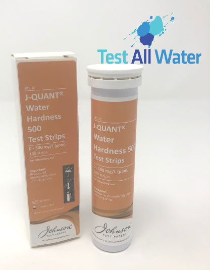 Water Hardness 0-500 Test Strips