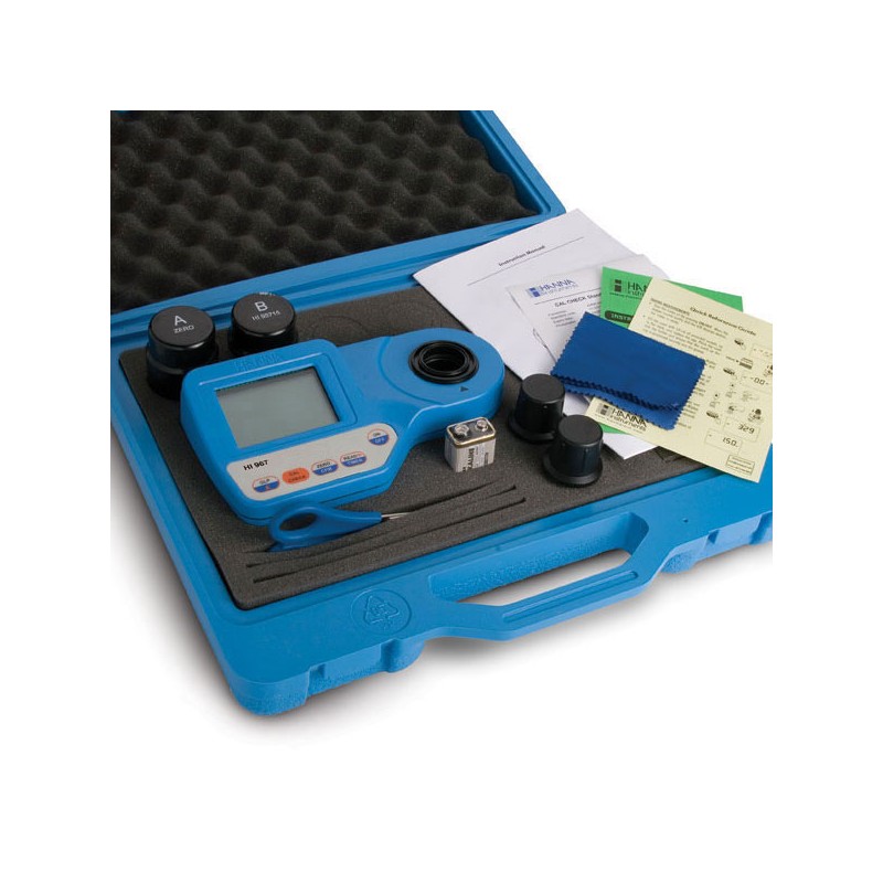 Hanna Instruments HI-96710C Total Chlorine and pH Photometer Kit
