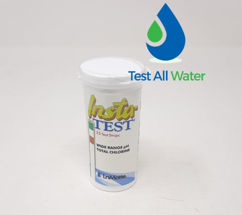 LaMotte Insta-Test Wide Range Total Chlorine & pH Test Strips