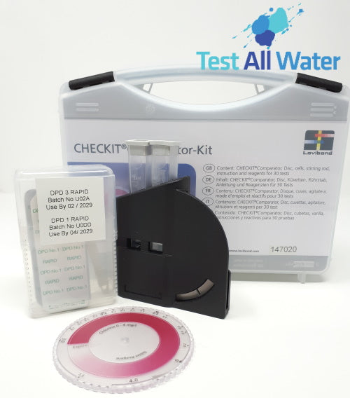 Test Kits, MINIKIT, Pooltester, CHECKIT Comparator