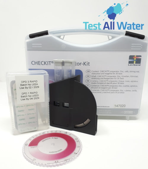 Lovibond Checkit Comparator Chlorine 0-4mg/l Test Kit