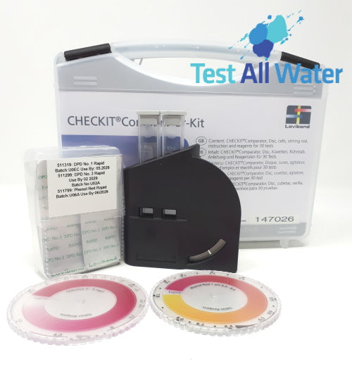 Comparator Test Kit Lovibond Checkit Comparator Kit Chlorine and pH