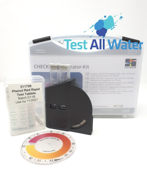 Comparator Test Kit Lovibond Checkit Comparator Test Kit- pH Value (Phenol Red)