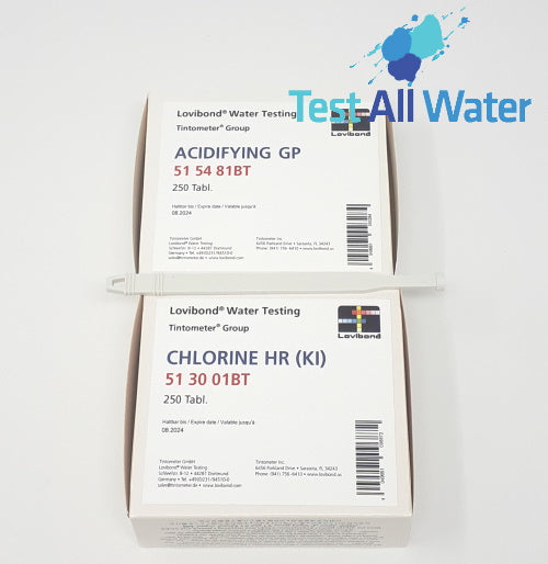 Lovibond Chlorine HR / Acidifying GP Combi Pack