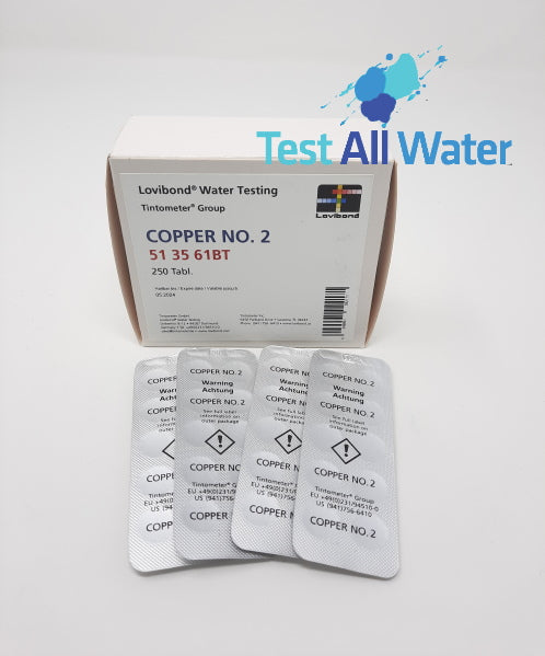 Lovibond Copper No.2 Test Tablets