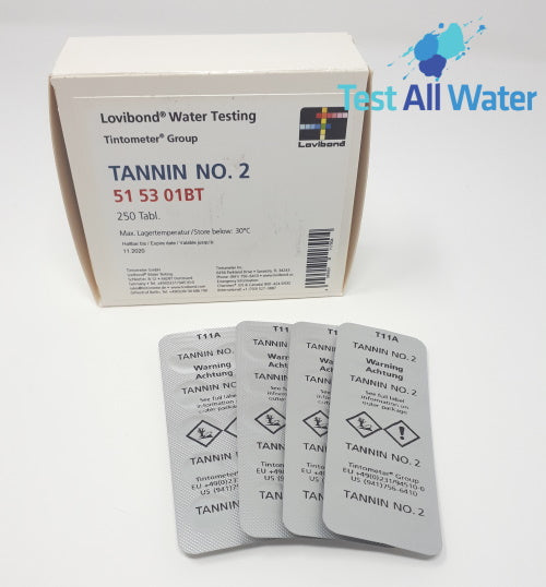 Lovibond Tannin No.2 Tablets