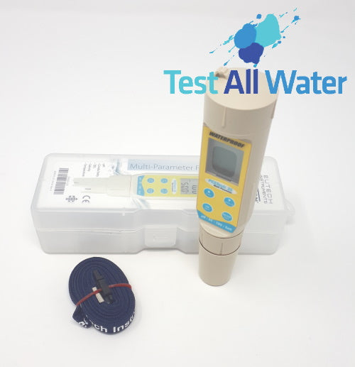 HydroTech Pro Water Quality Tester: All-in-One TDS Meter, EC Meter, pH  Meter and More - The Ultimate Water Quality Analysis Tool - TruTronica