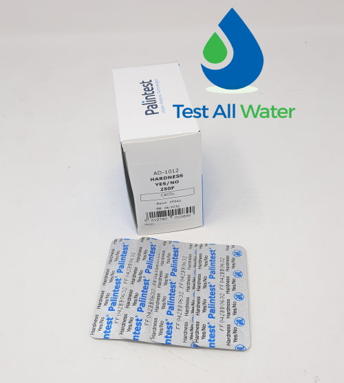 Palintest Hardness Yes / No Tablets (Discontinued) Use codes 503541, 515361 & 515360 for alternatives