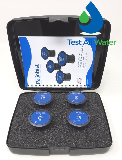 Palintest Lumiso Chlorine, Chlorine Dioxide, Ozone Check Standards