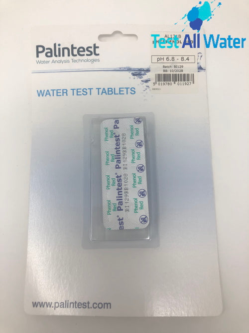 Palintest pH Rapid Dissolve 50 Tablets