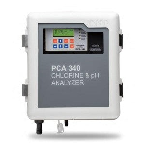 PCA340 Free & Total chlorine, pH & Â°C controller/analyser