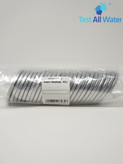 Palintest/Wagtech Petri Dishes Aluminium, Pack of 25